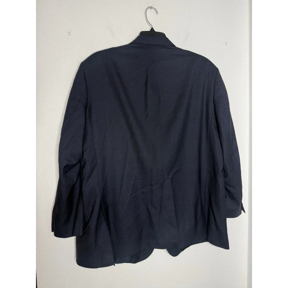 SAMUELSOHN SB Garner Dark BLUE ITALIAN Colombo Icewool BLAZER Size 50R
